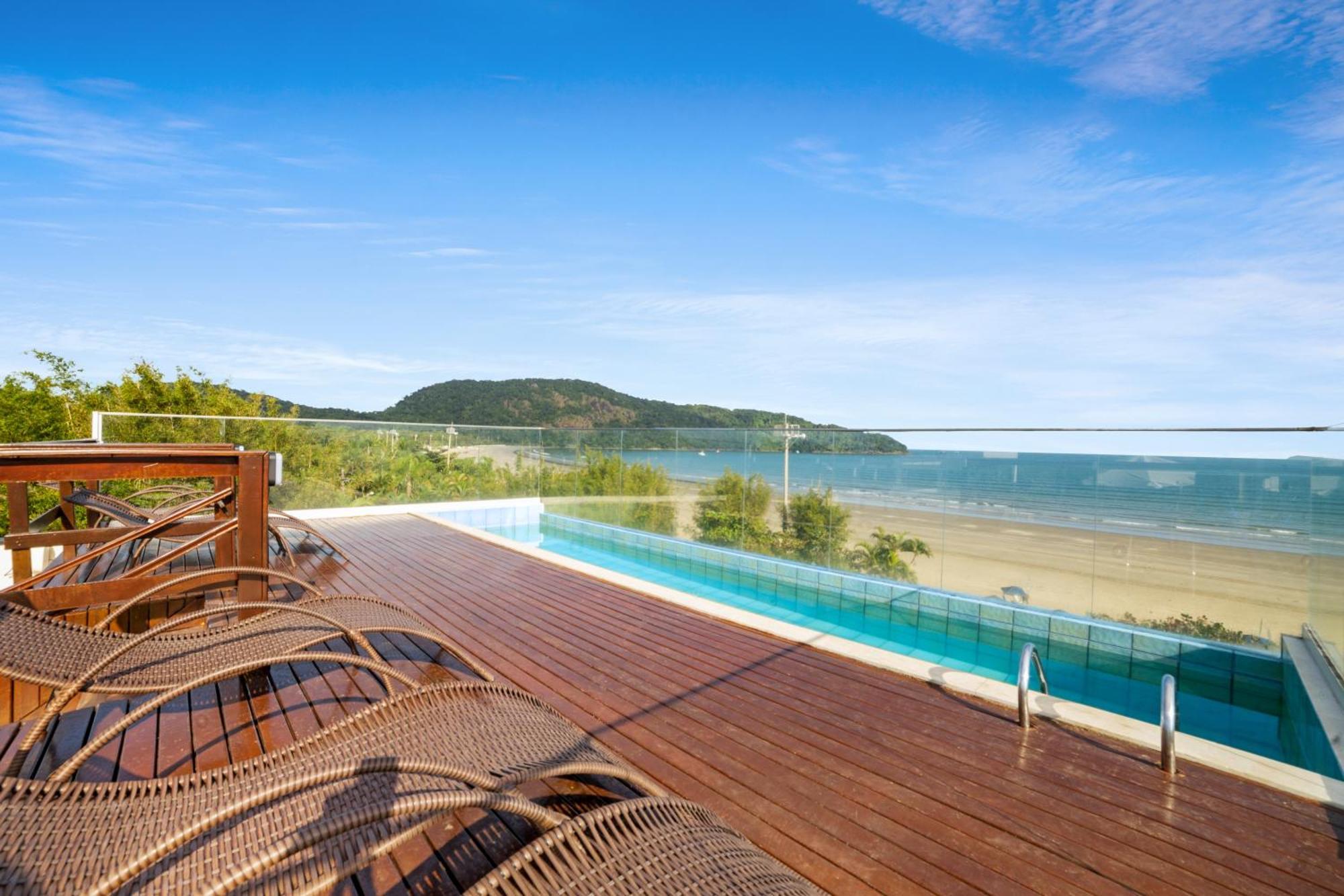 Pousada Conca Di Mare - Restaurante - Pe Na Areia - Piscinas Aquecidas Бертіога Екстер'єр фото