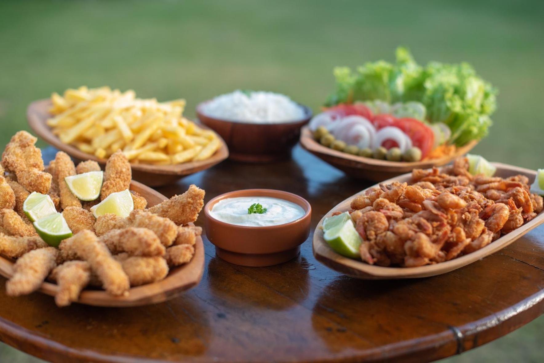 Pousada Conca Di Mare - Restaurante - Pe Na Areia - Piscinas Aquecidas Бертіога Екстер'єр фото
