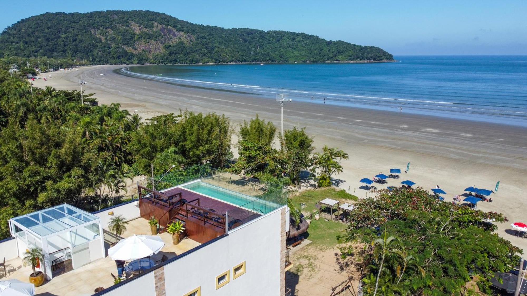 Pousada Conca Di Mare - Restaurante - Pe Na Areia - Piscinas Aquecidas Бертіога Екстер'єр фото