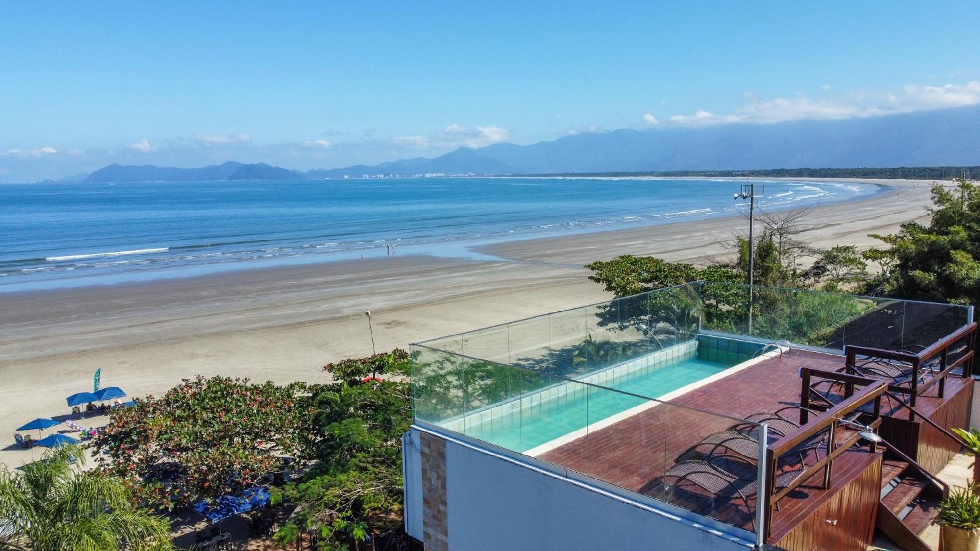 Pousada Conca Di Mare - Restaurante - Pe Na Areia - Piscinas Aquecidas Бертіога Екстер'єр фото