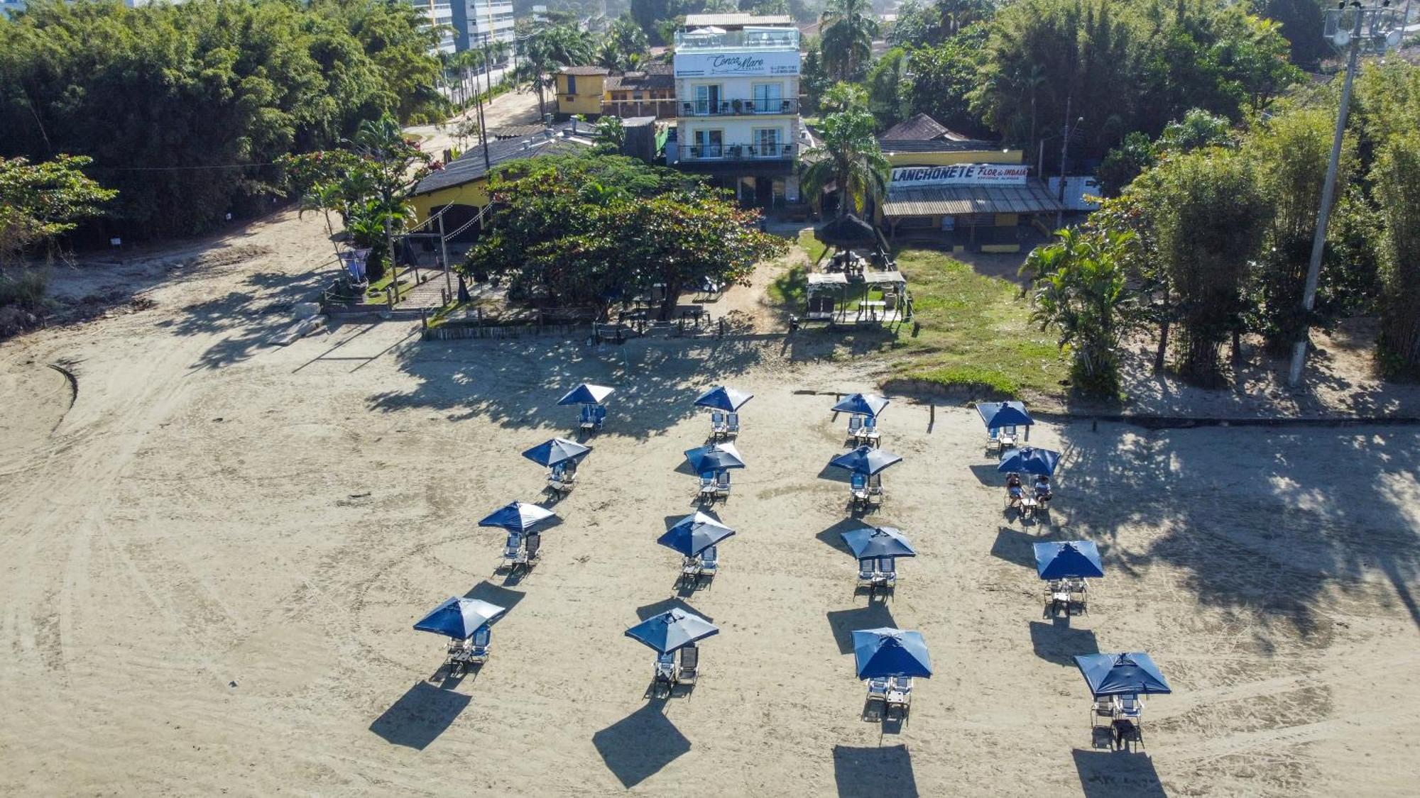 Pousada Conca Di Mare - Restaurante - Pe Na Areia - Piscinas Aquecidas Бертіога Екстер'єр фото